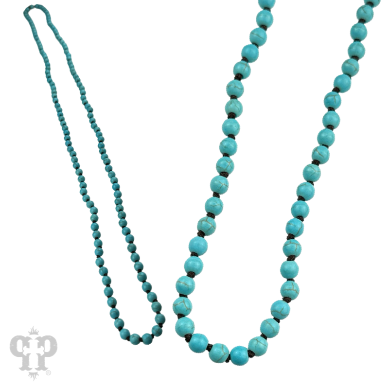 Pink Panache Small faceted bead knotted layering necklace