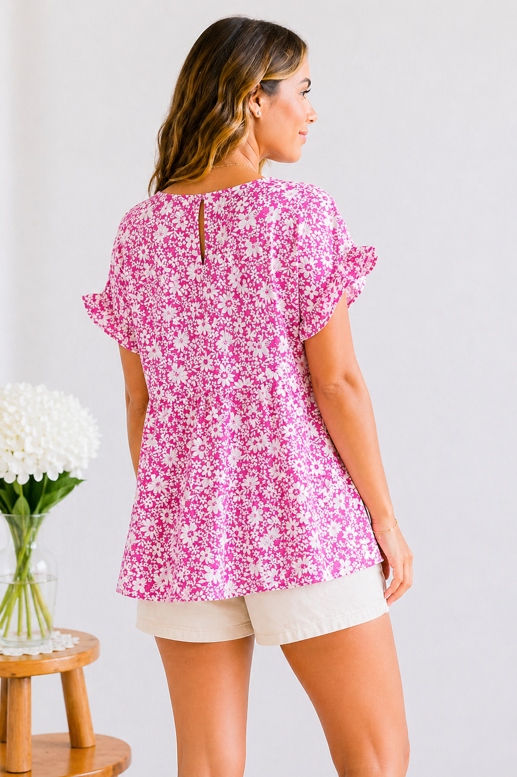 Rouseva Blushing Daisy Top
