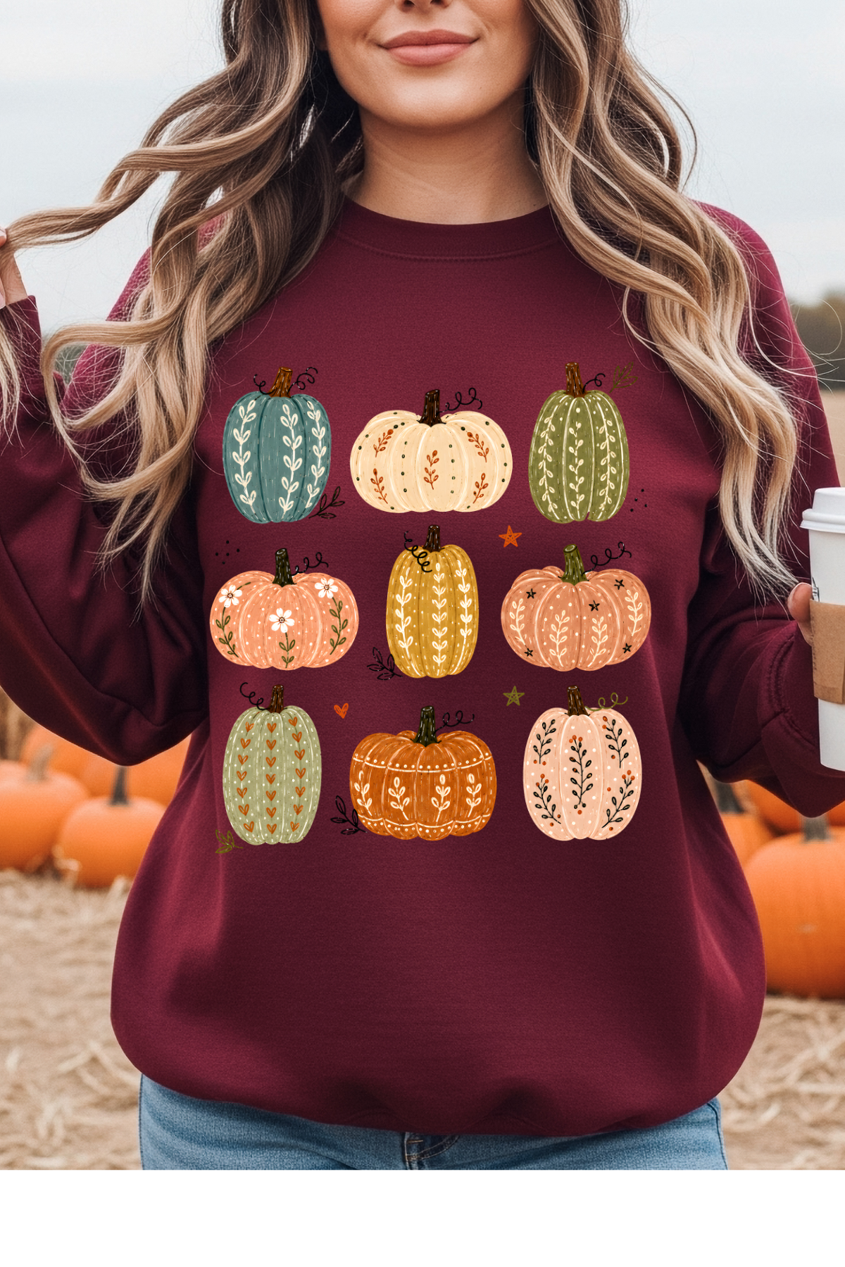Cute Pumpkins Graphic Tee