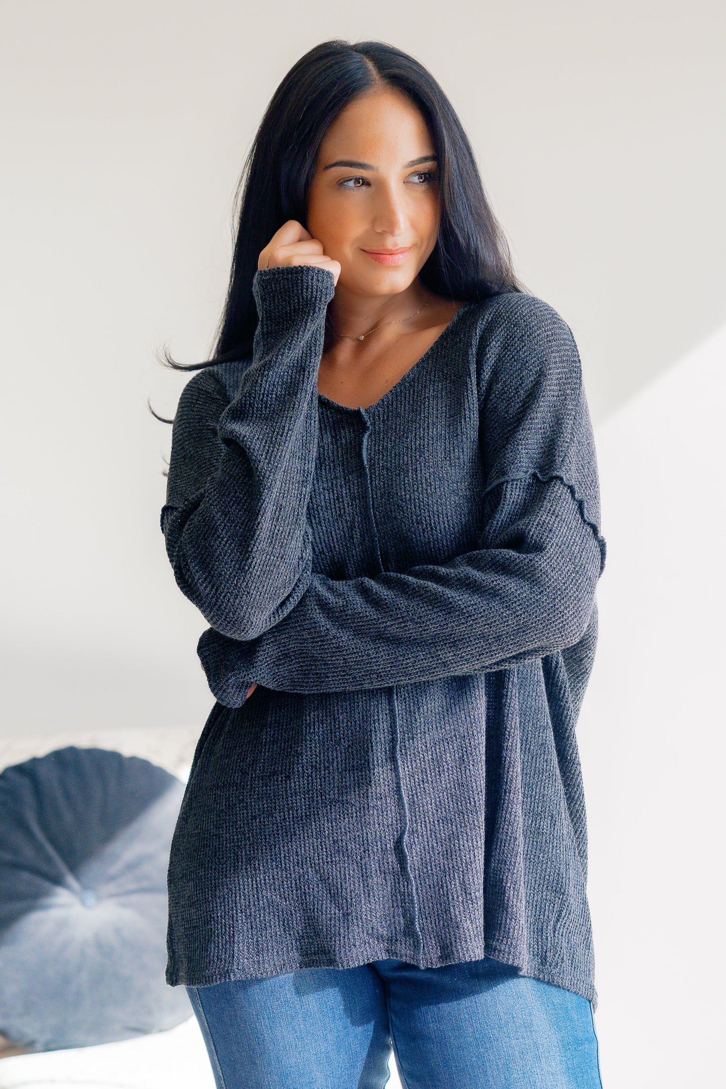 Shopin LA Charcoal Mirage Long Sleeve