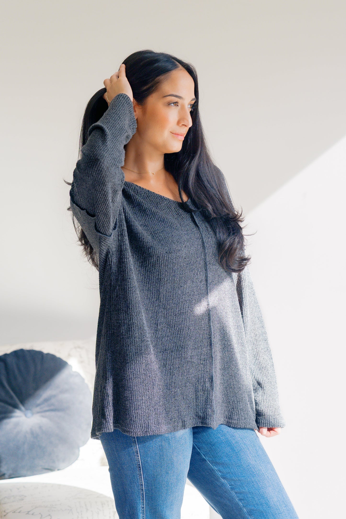 Shopin LA Charcoal Mirage Long Sleeve