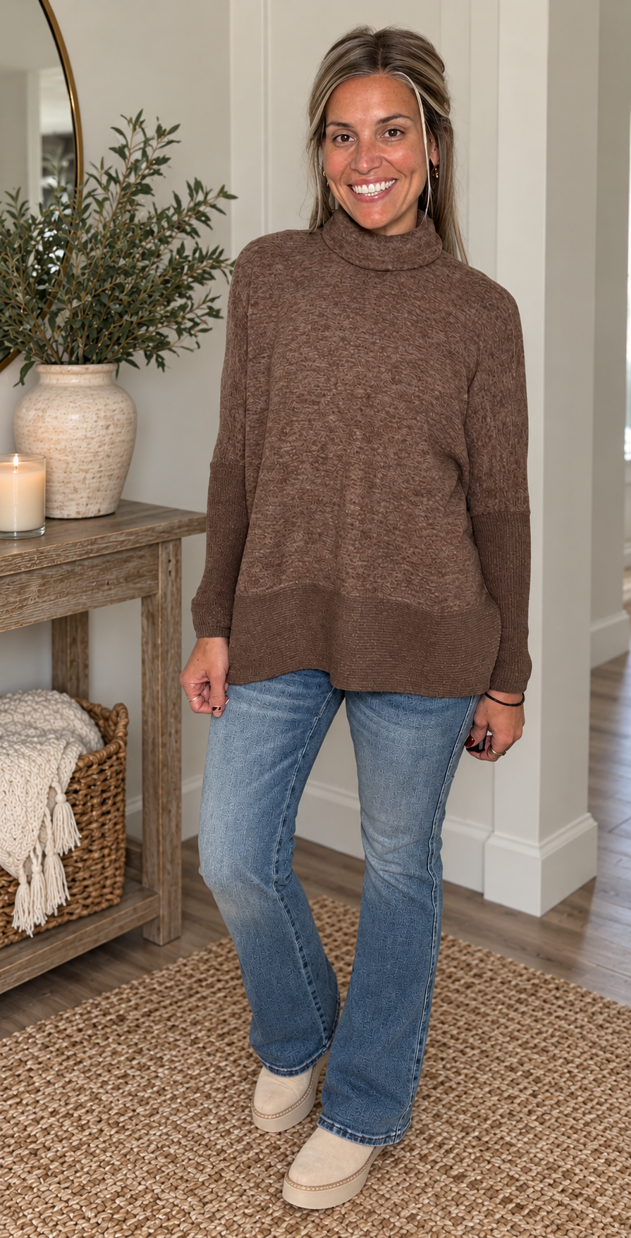 Zenana Cozy By Nature Top