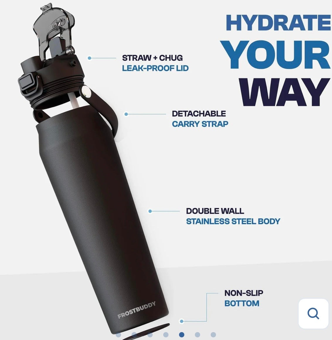 Frostbuddy Bottle Buddy Nebula