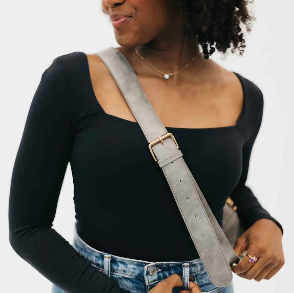 Pretty Simple Waverly Woven Sling Bag