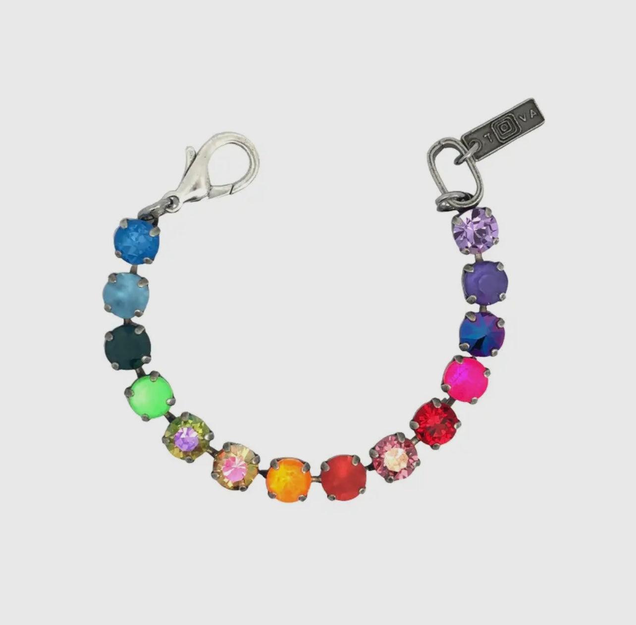 Tova Izzy bracelet in Watermelon Rainbow