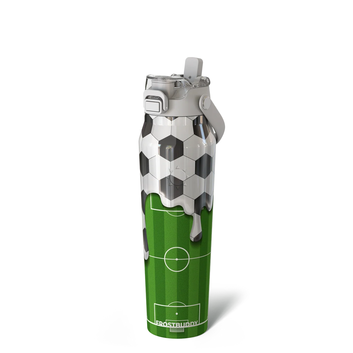 Frostbuddy Bottle Buddy 32oz -Soccer Drip