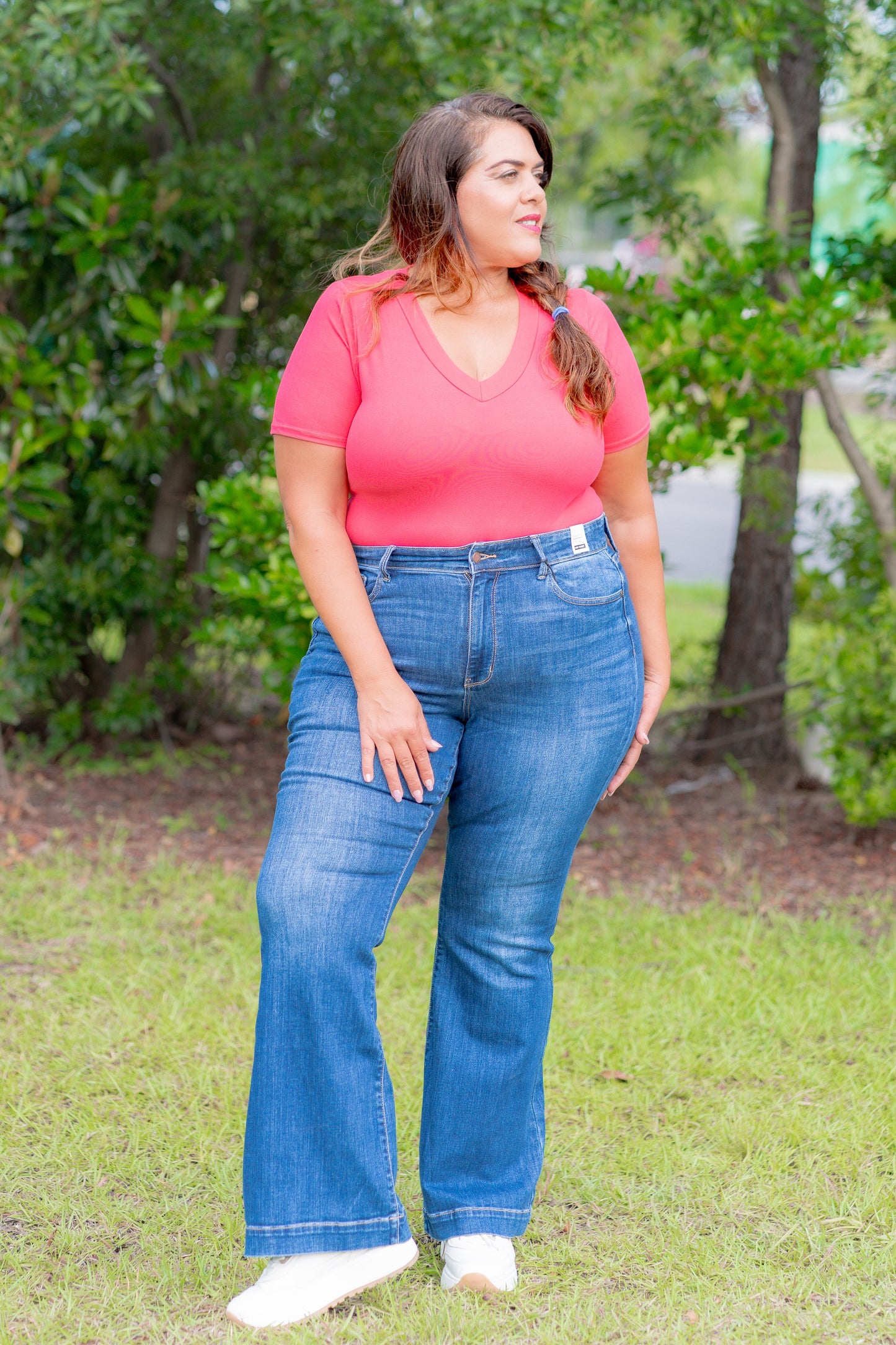 Heimish Coral Heat Bodysuit