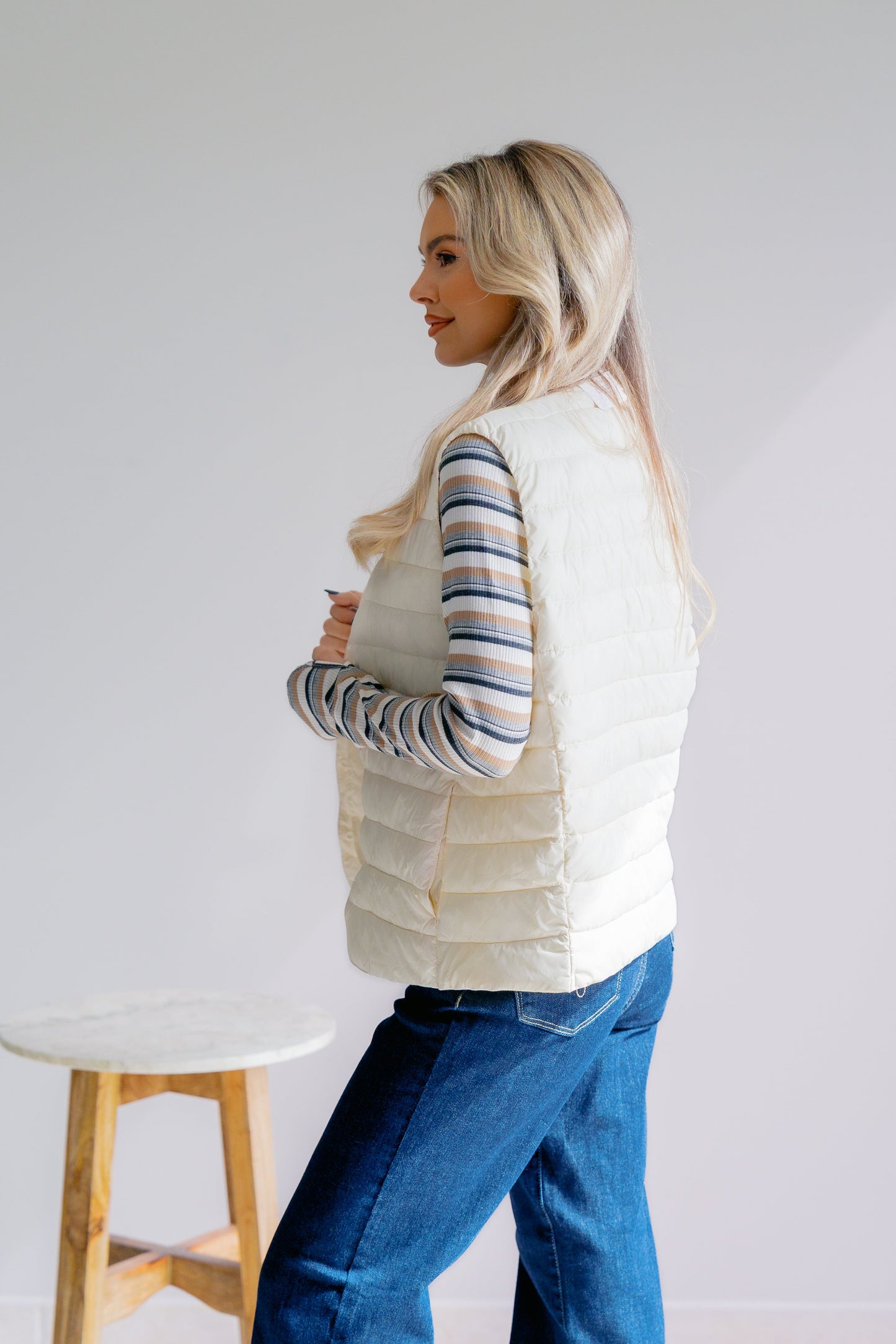 Heimish Ivory Glow Vest