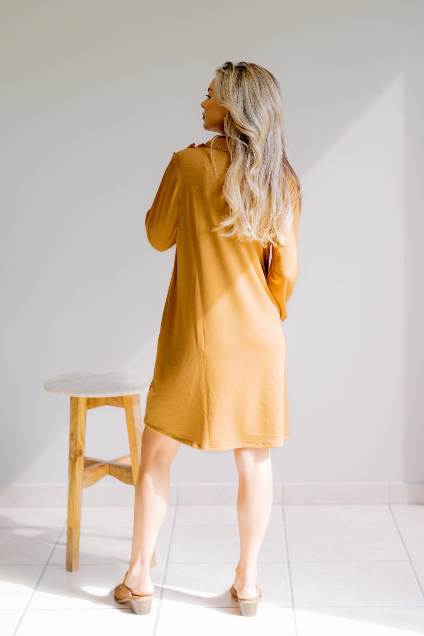Dear Scarlett Golden Bloom Dress