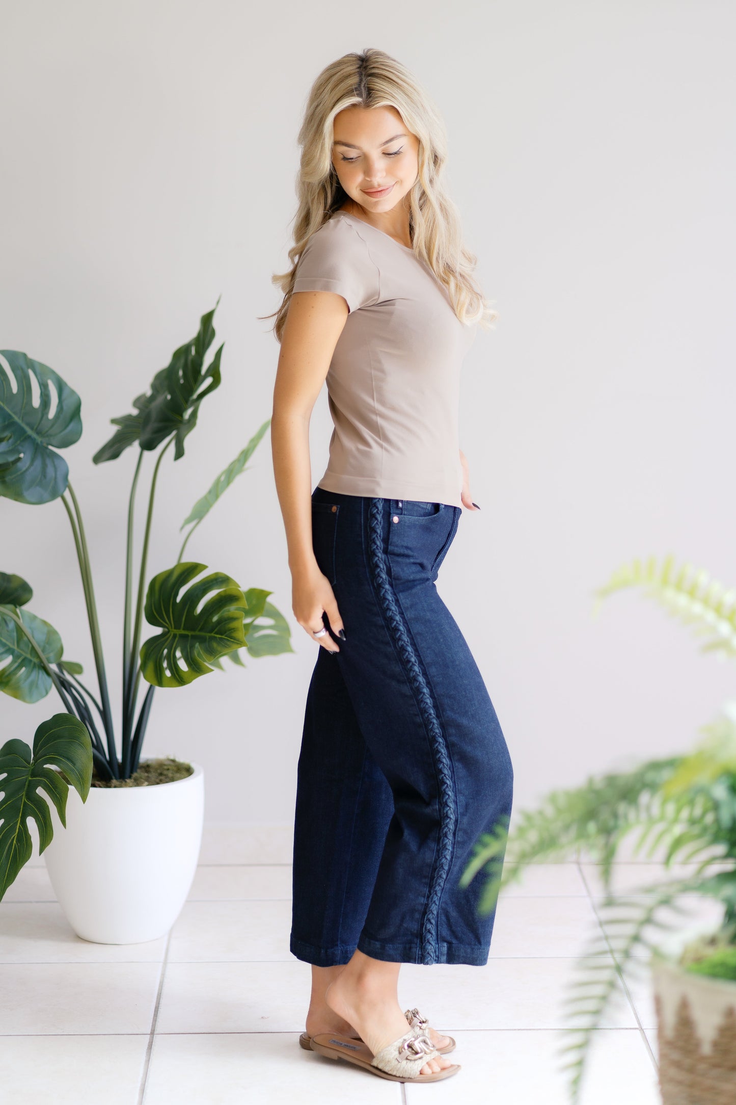 Yelete Light Mocha Timeless Basics Top