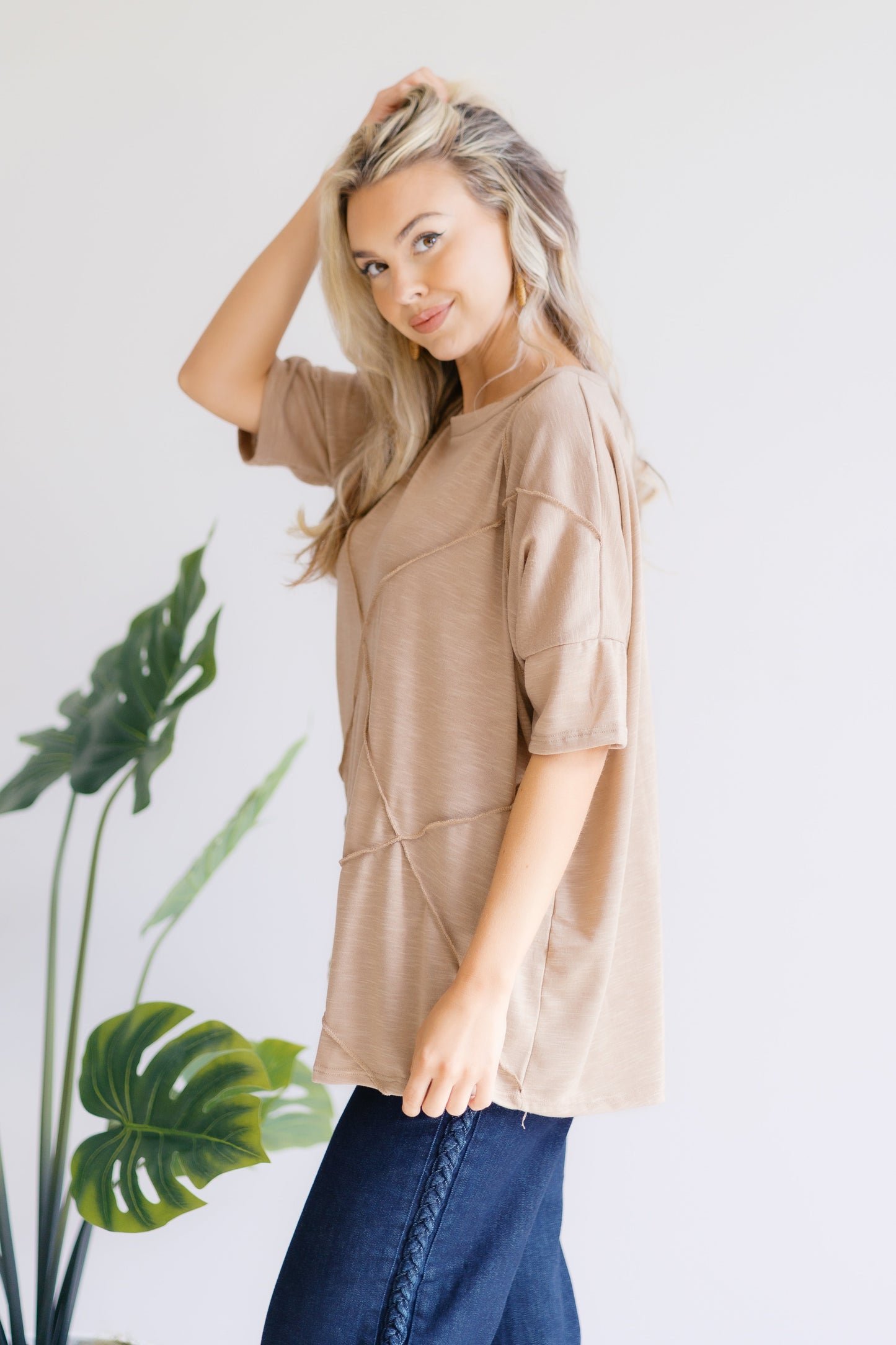 P & Rose Sahara Stitch Tee