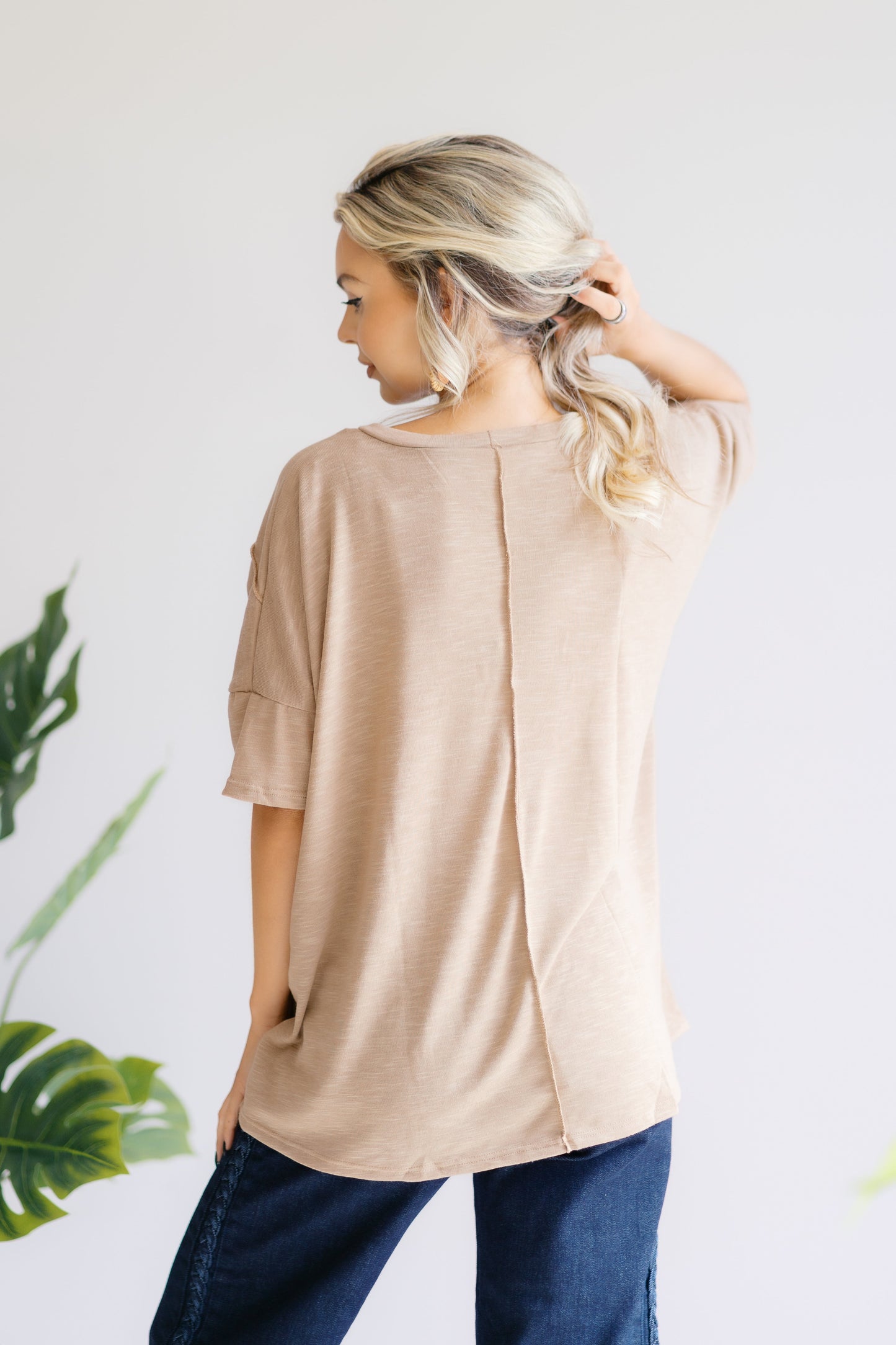P & Rose Sahara Stitch Tee