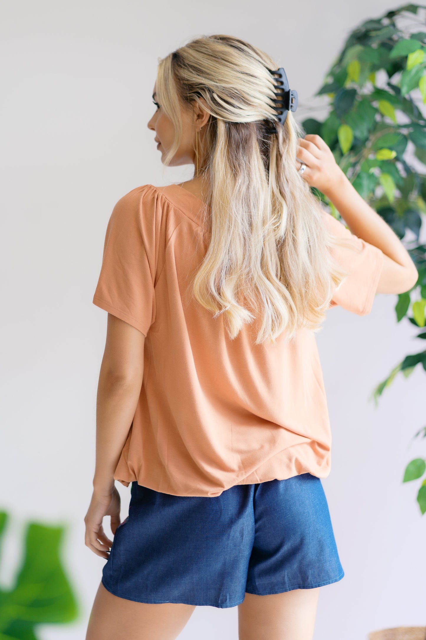 Zenana Golden Grove Top