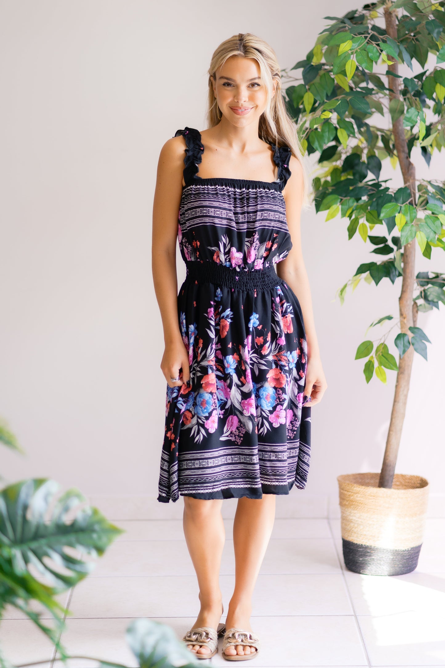 White Birch Petal Perfect Dress