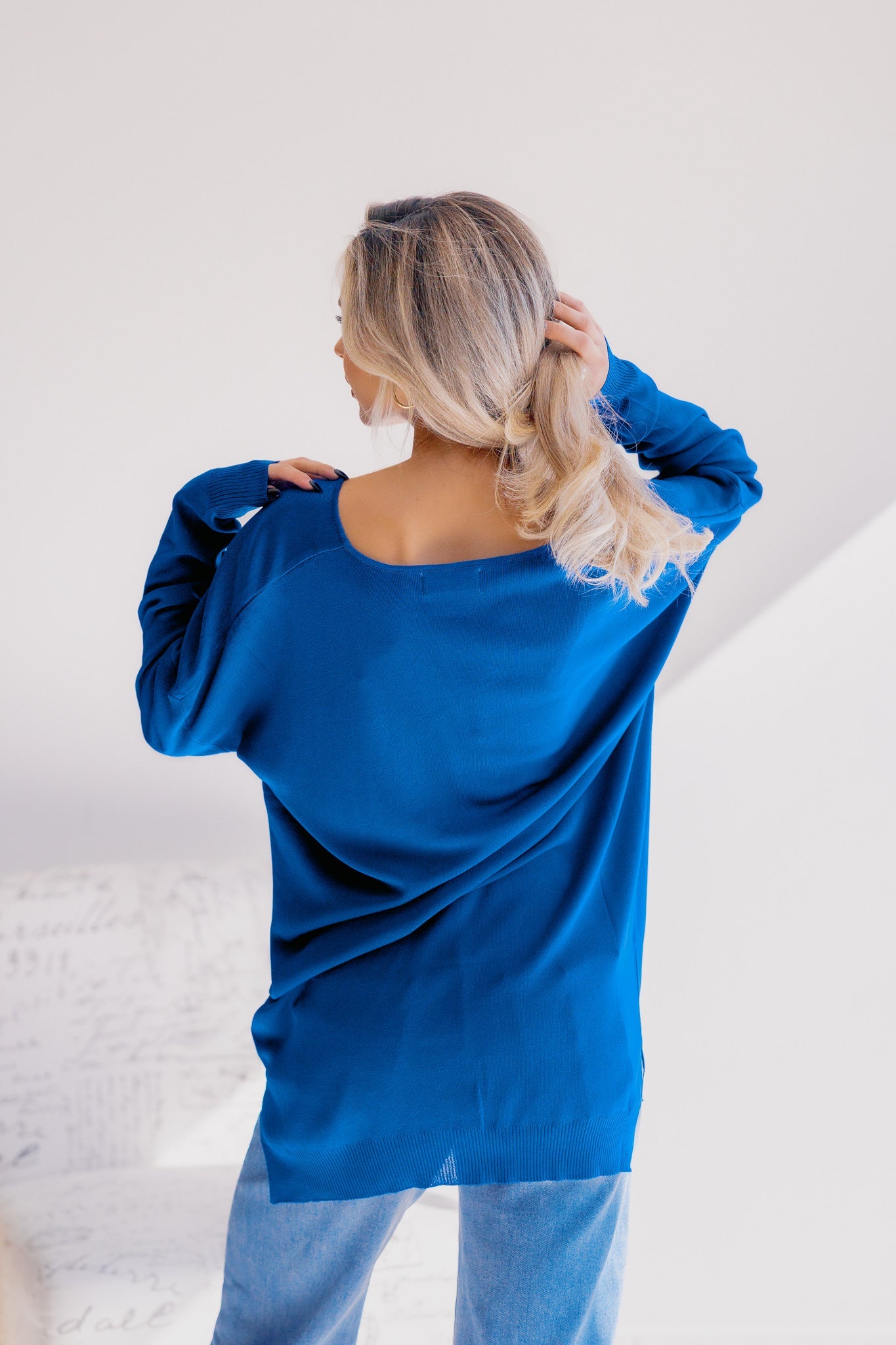 Sweet Lovely Royal Tide Sweater