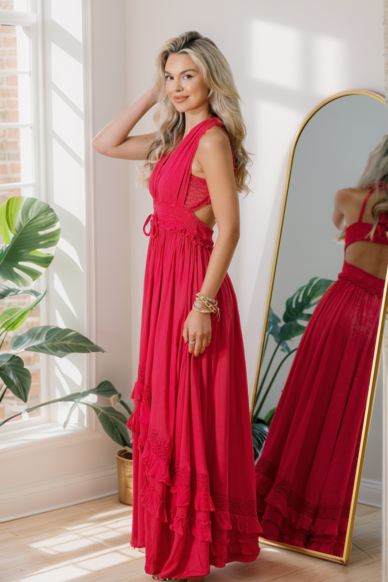 Sew In Love Ruffle & Radiance Maxi