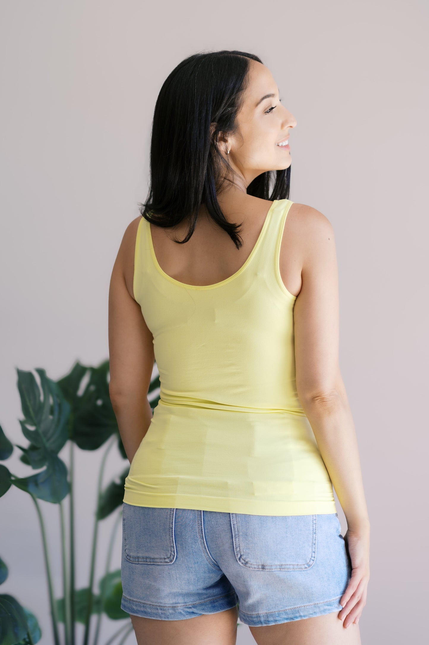 Yelete Yellow Timeless Basics Tank