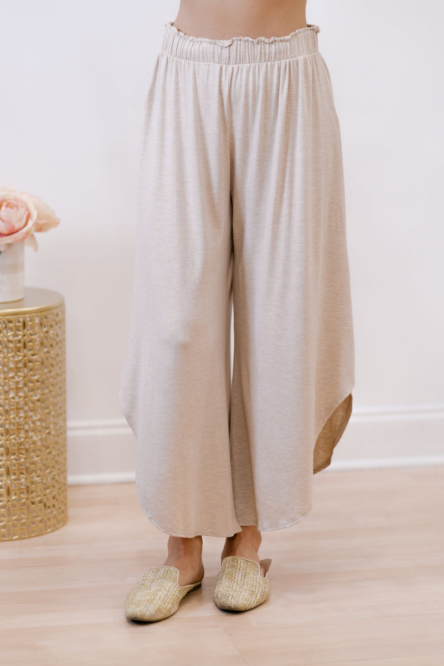 Perfect Peach Whisper Walk Bottoms