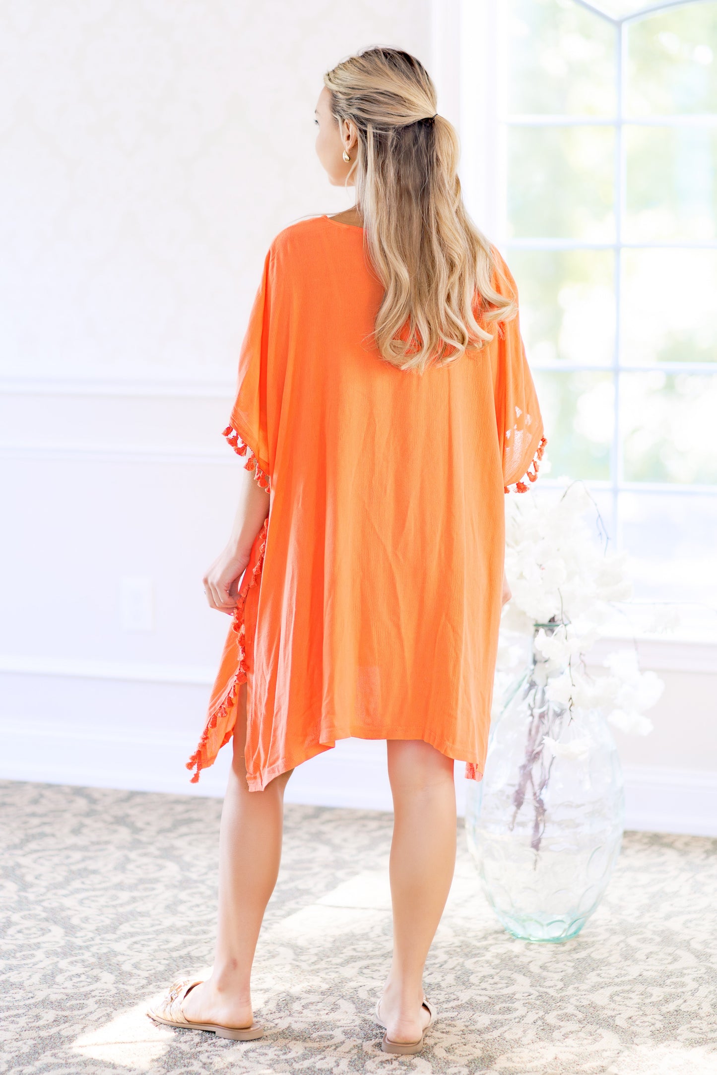Cotton Blue Citrus Glow Pullover