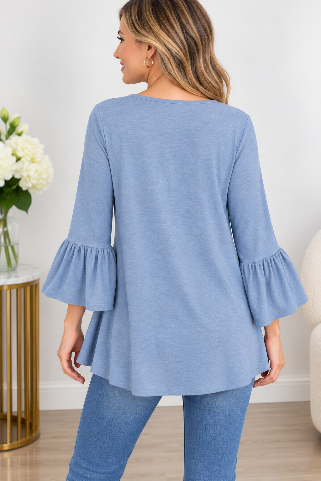Yelete Something About Blue Top