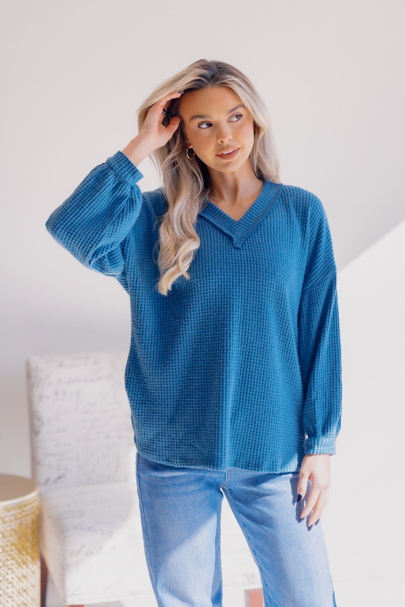 Sew In Love Tidal Texture Long Sleeve