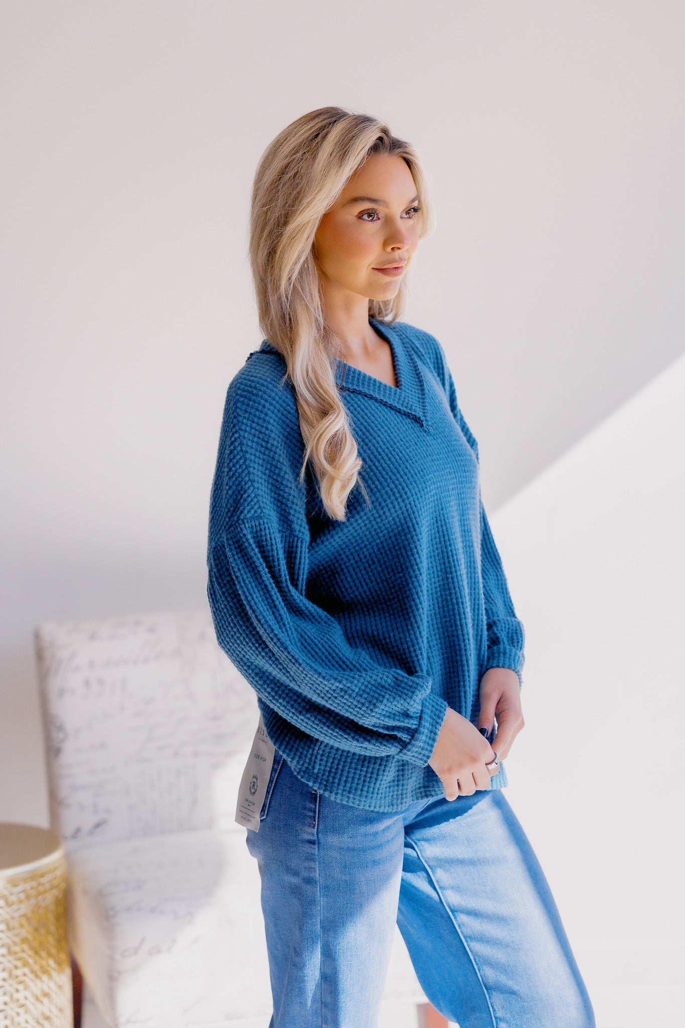 Sew In Love Tidal Texture Long Sleeve