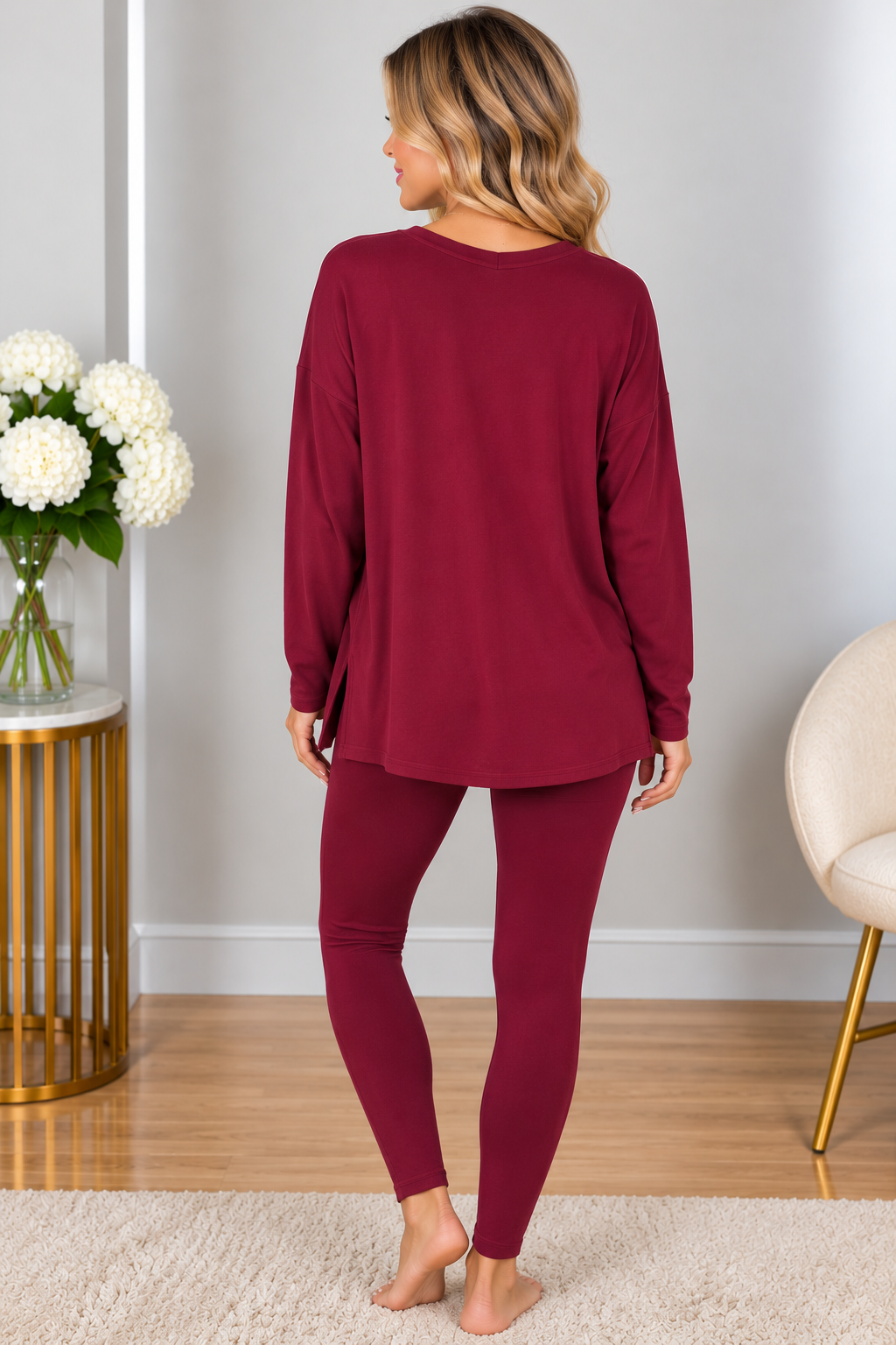 Zenana Wine Down Set