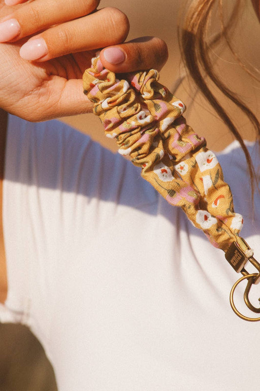 Andi Autumnal Mustard Keychain