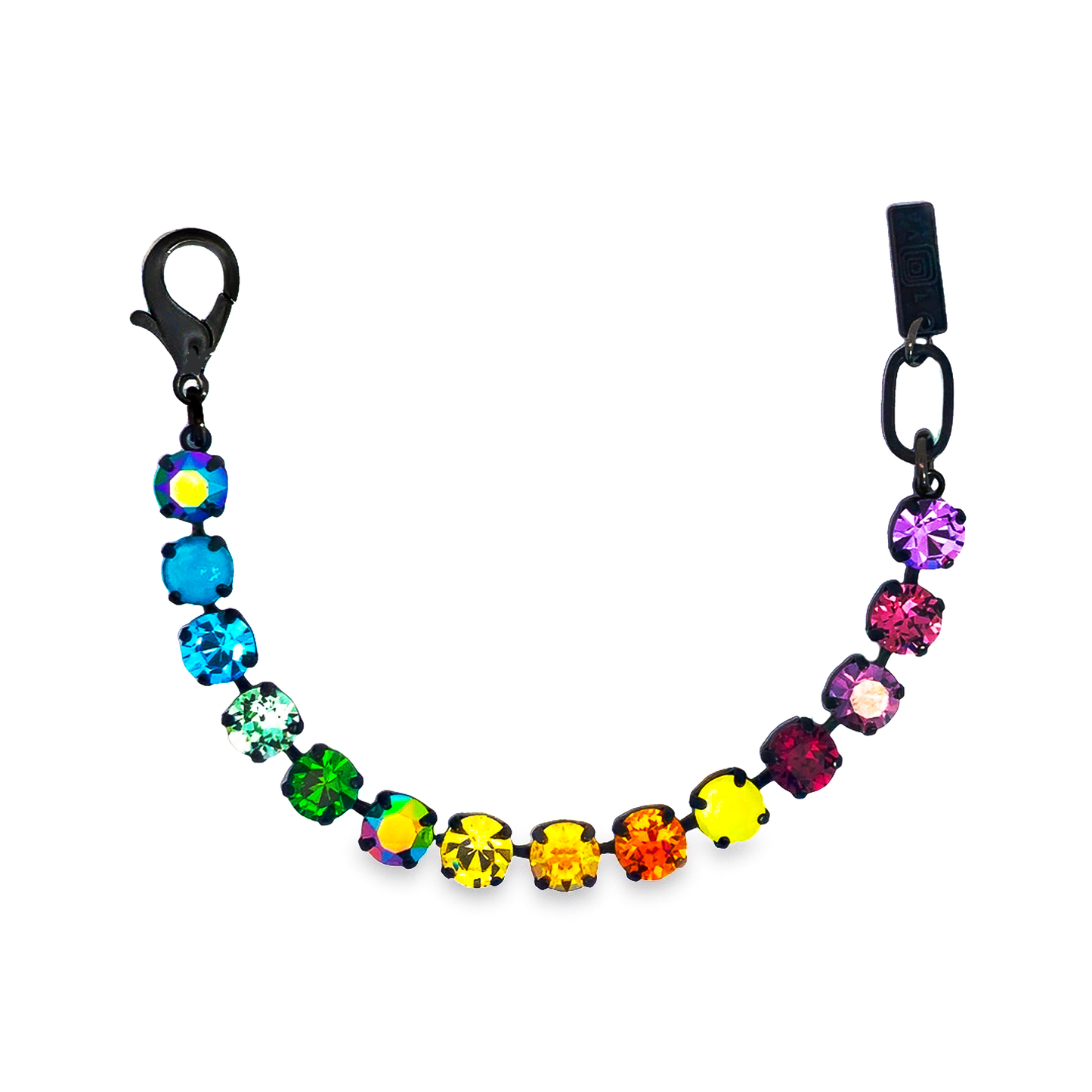 Tova Izzy Bracelet in Smutt Rainbow