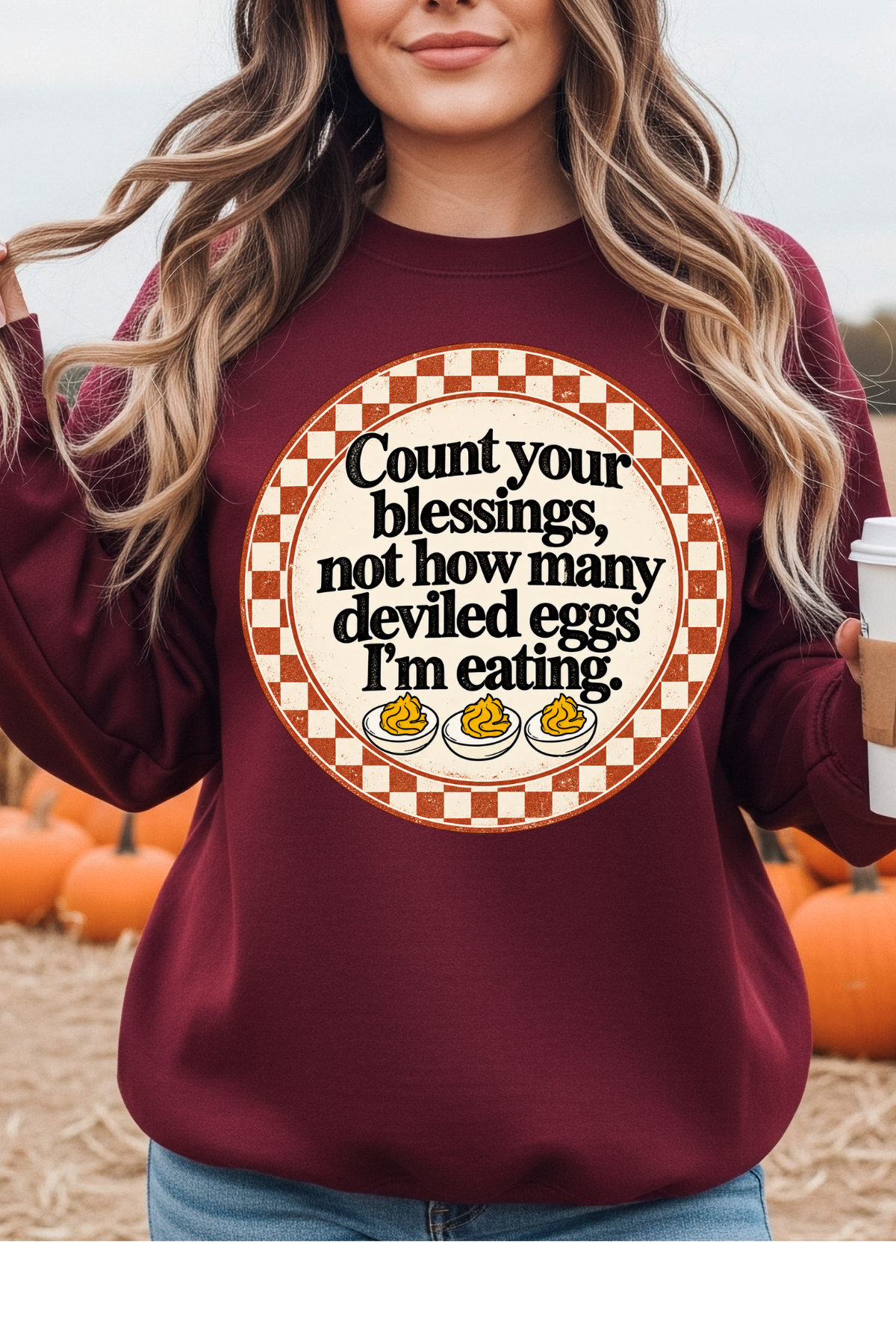 Blessings, Not Deviled Eggs Graphic Tee