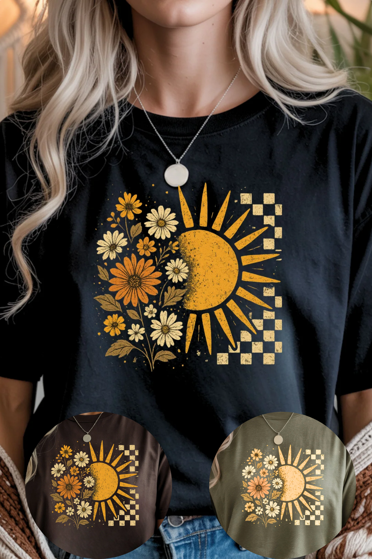 Floral Sun T-Shirt