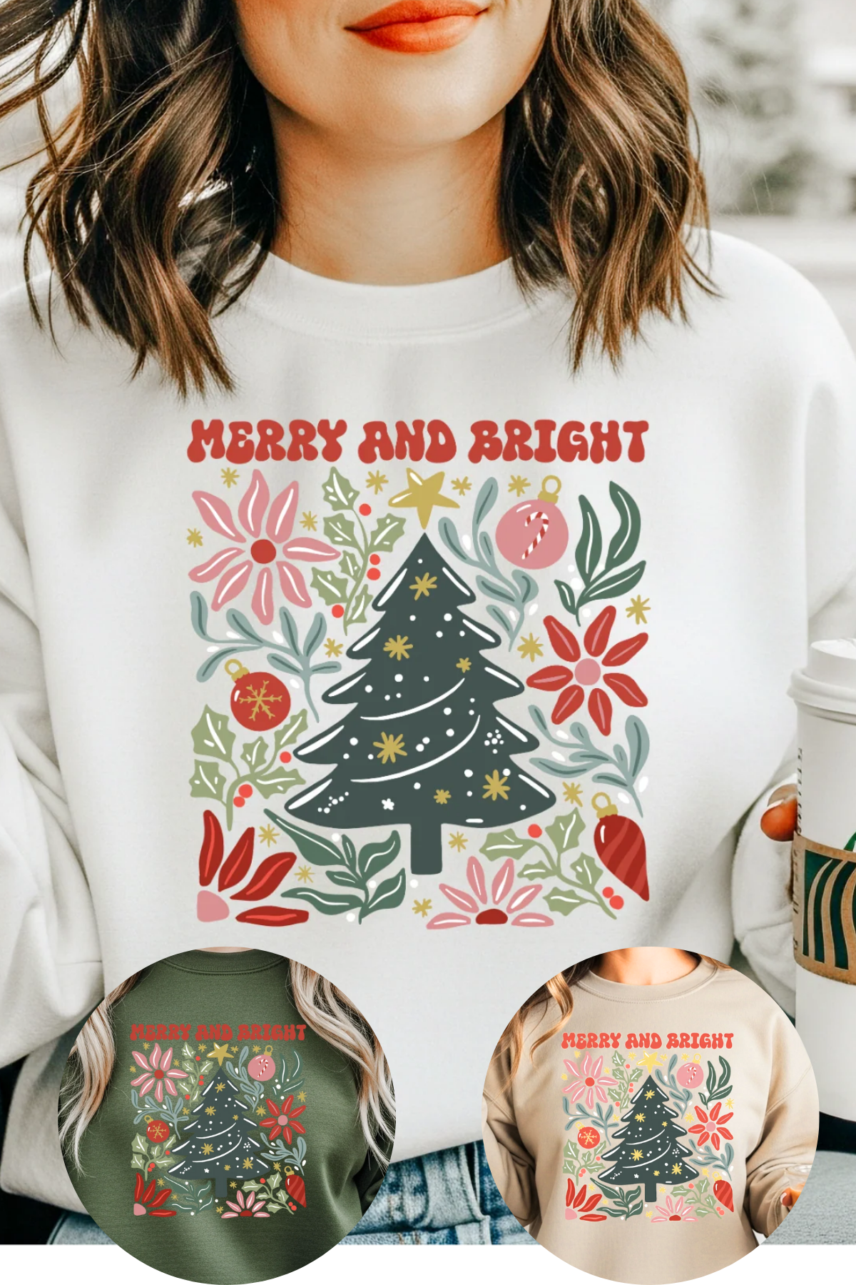 Merry & Bright  Sweatshirt