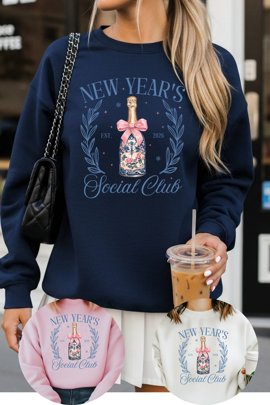 Coquette New Year Sweatshirt
