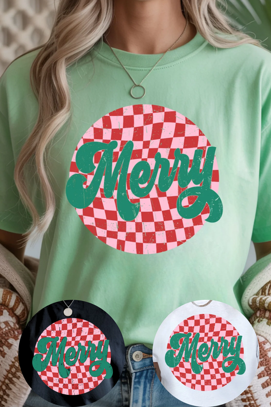 Retro Merry T-Shirt