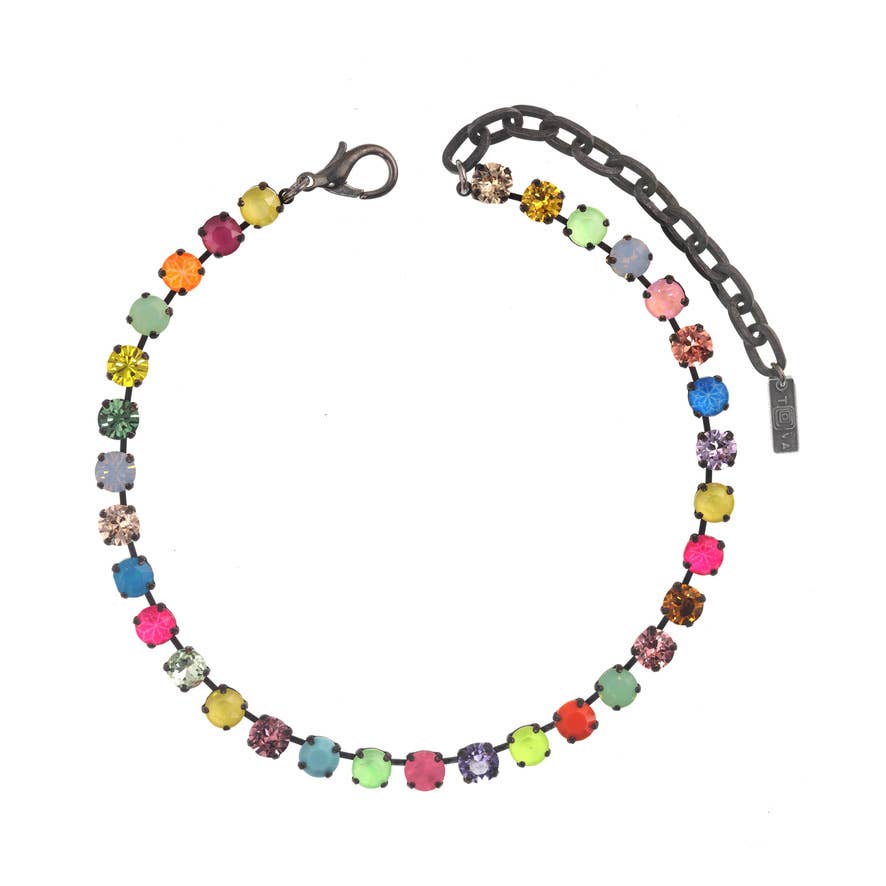 Tova Oakland Multi Necklace in Smutt Rainbow