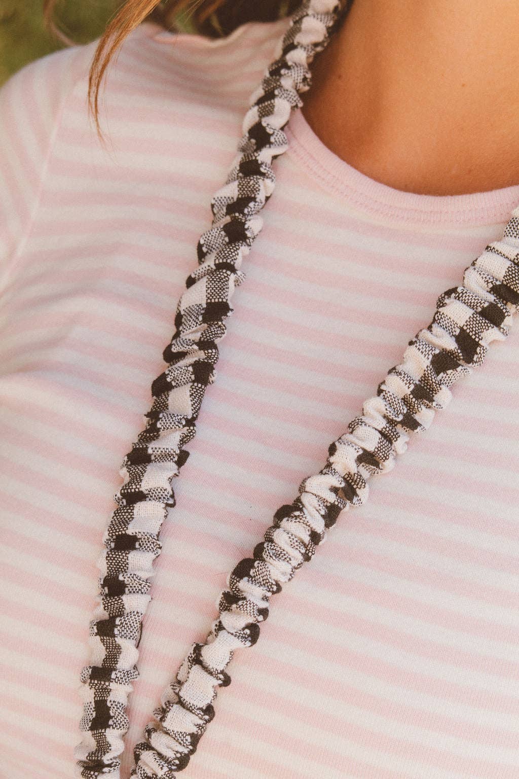 Andi Buffalo Check Lanyard