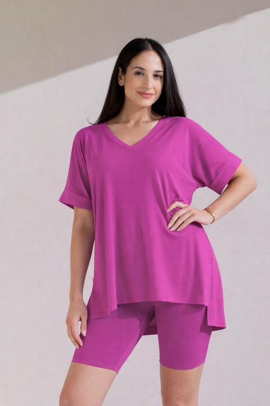 Zenana Windcarve Comfort Set - Lt Plum