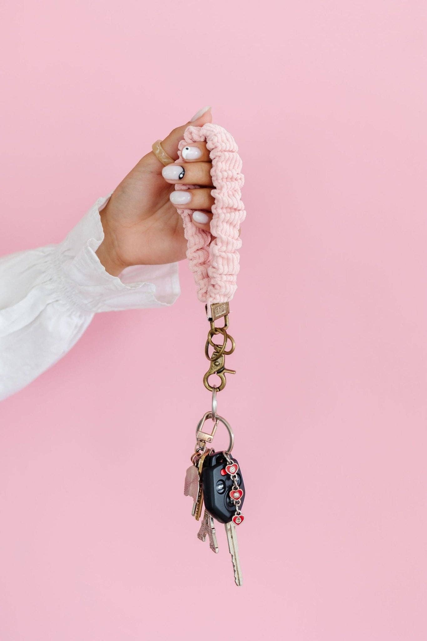 Andi Rose Corduroy Scrunchie Keychain