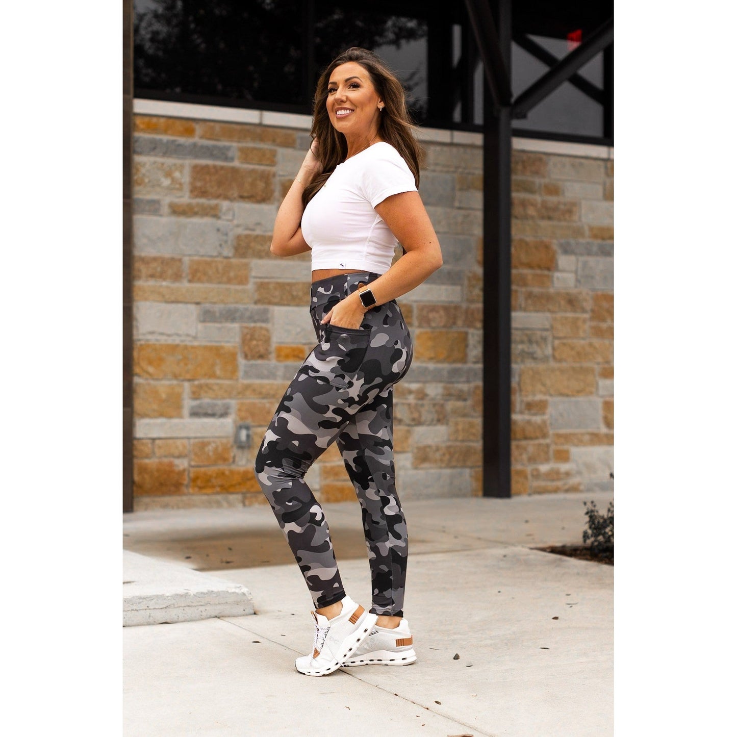 Charlie Camo FULL Length Leggings  - Luxe Leggings by Julia Rose®