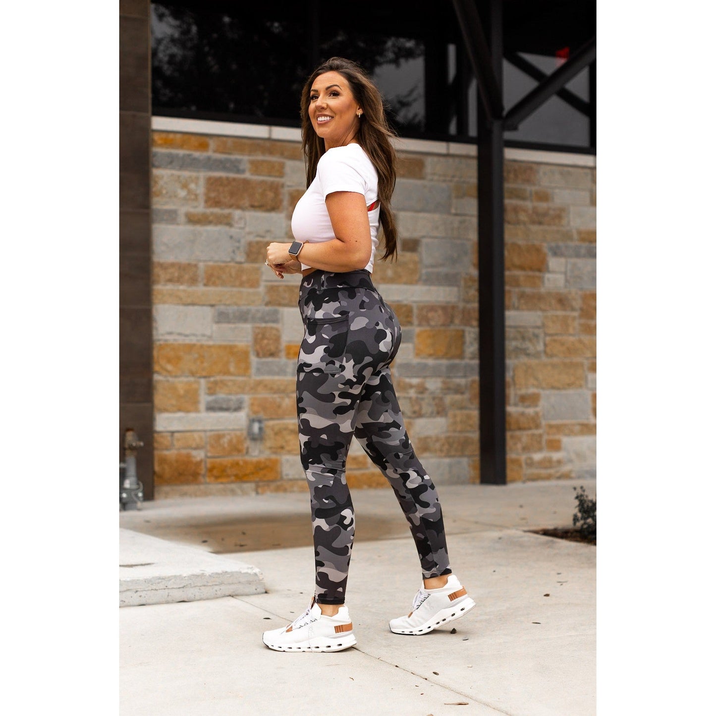 Charlie Camo FULL Length Leggings  - Luxe Leggings by Julia Rose®