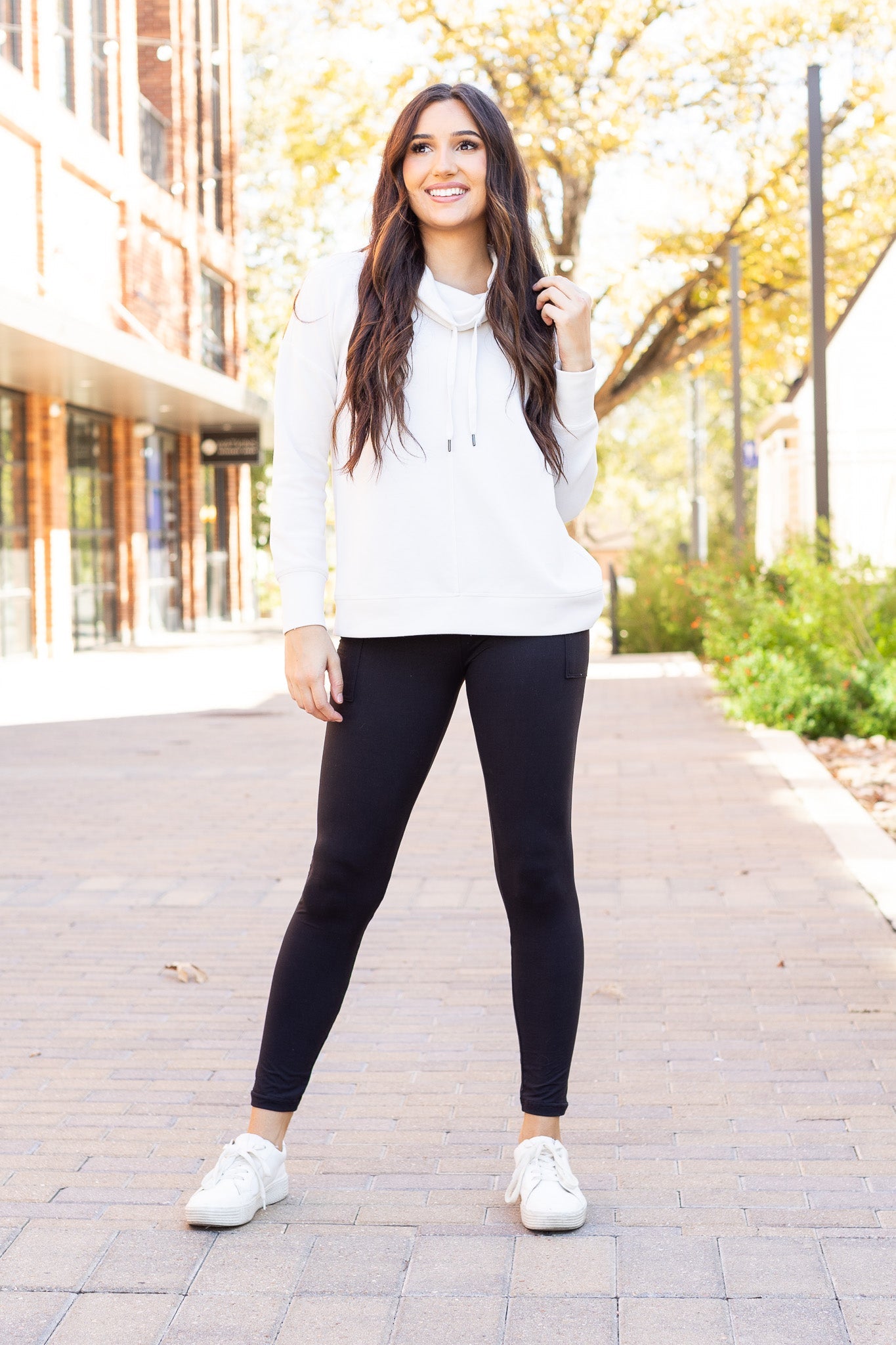 BLACK FULL-LENGTH Leggings with POCKET  - Luxe Leggings by Julia Rose®