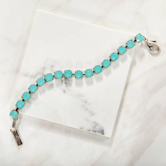 Tova Izzy Bracelet Antique Silver-Pacific Opal