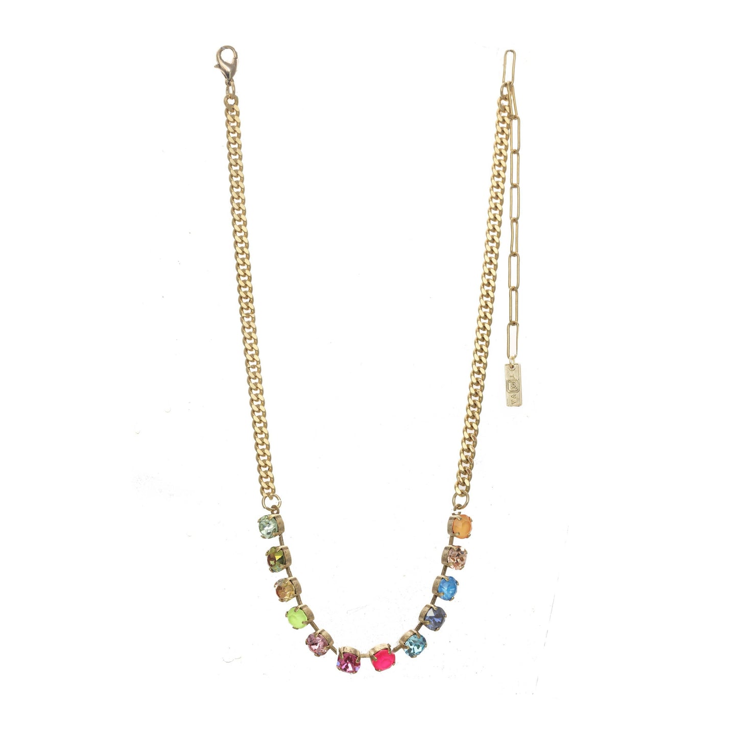 Tova Mini Oakland in Watermelon Necklace