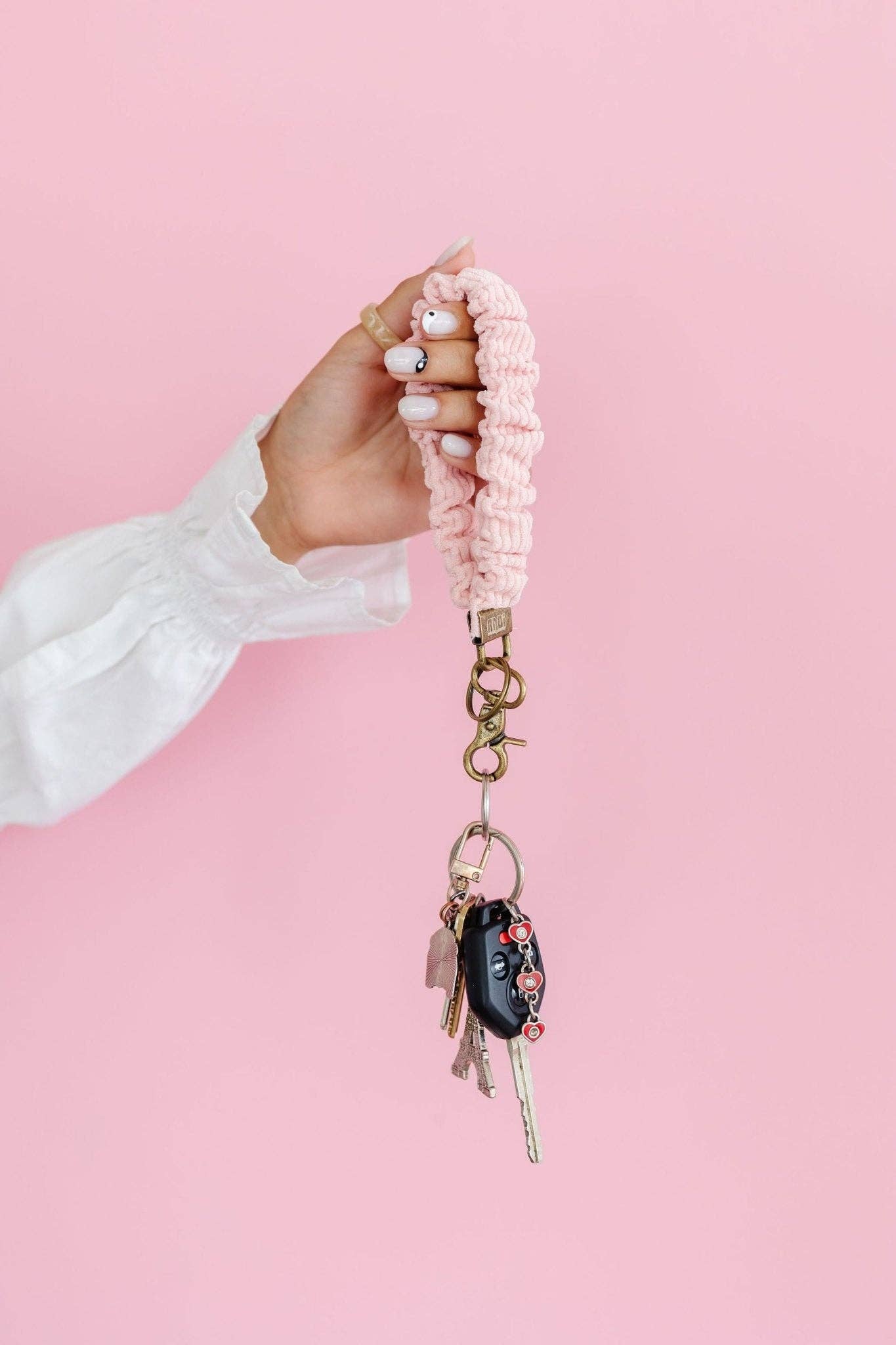 Andi Rose Corduroy Scrunchie Keychain