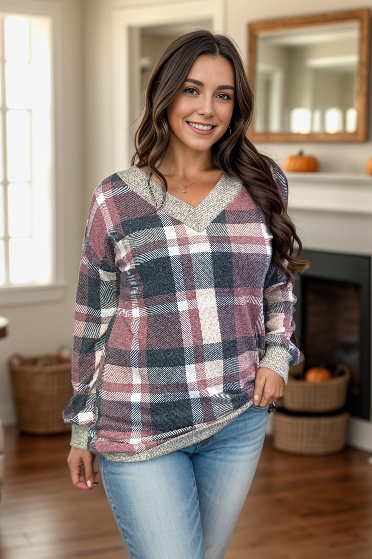 Heimish Absolute Dream - Plaid Pullover