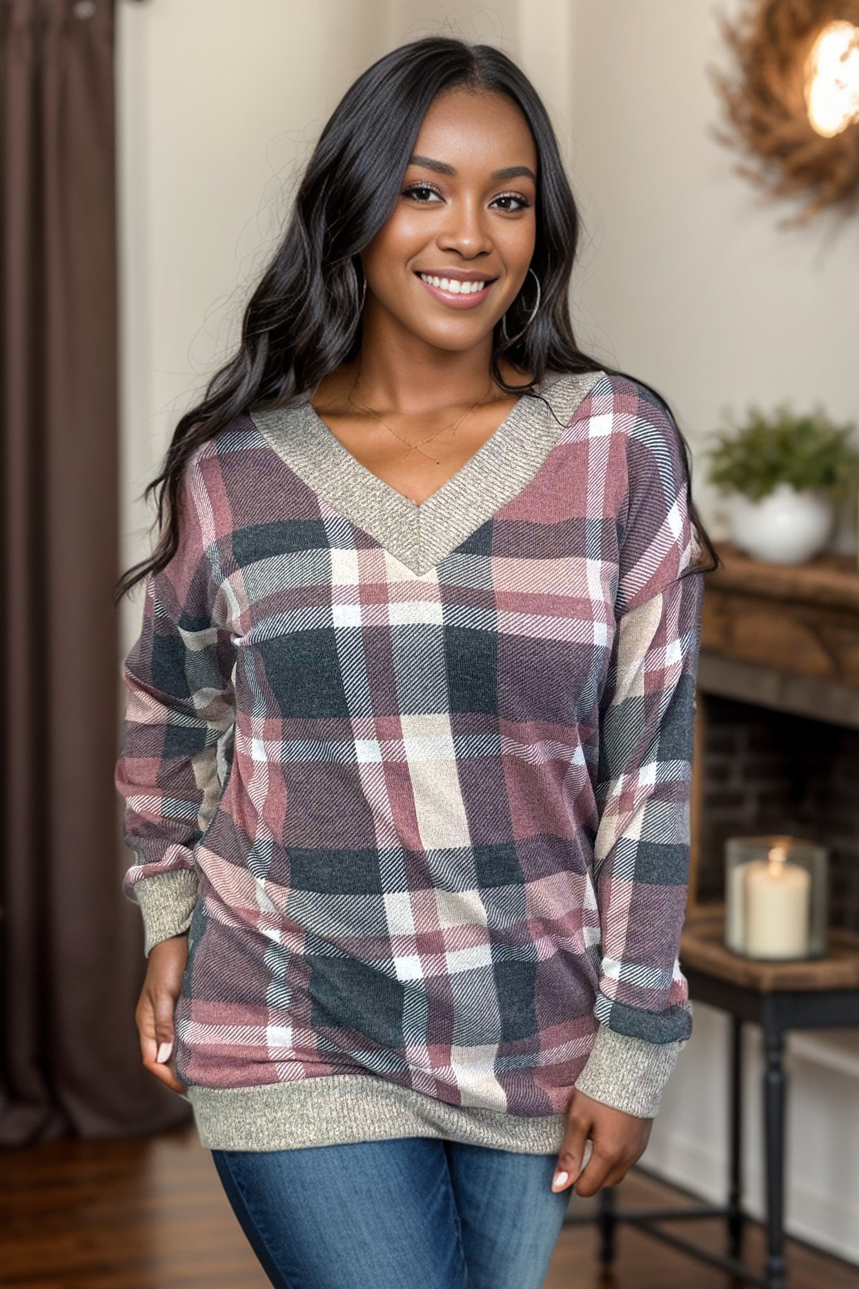 Heimish Absolute Dream - Plaid Pullover