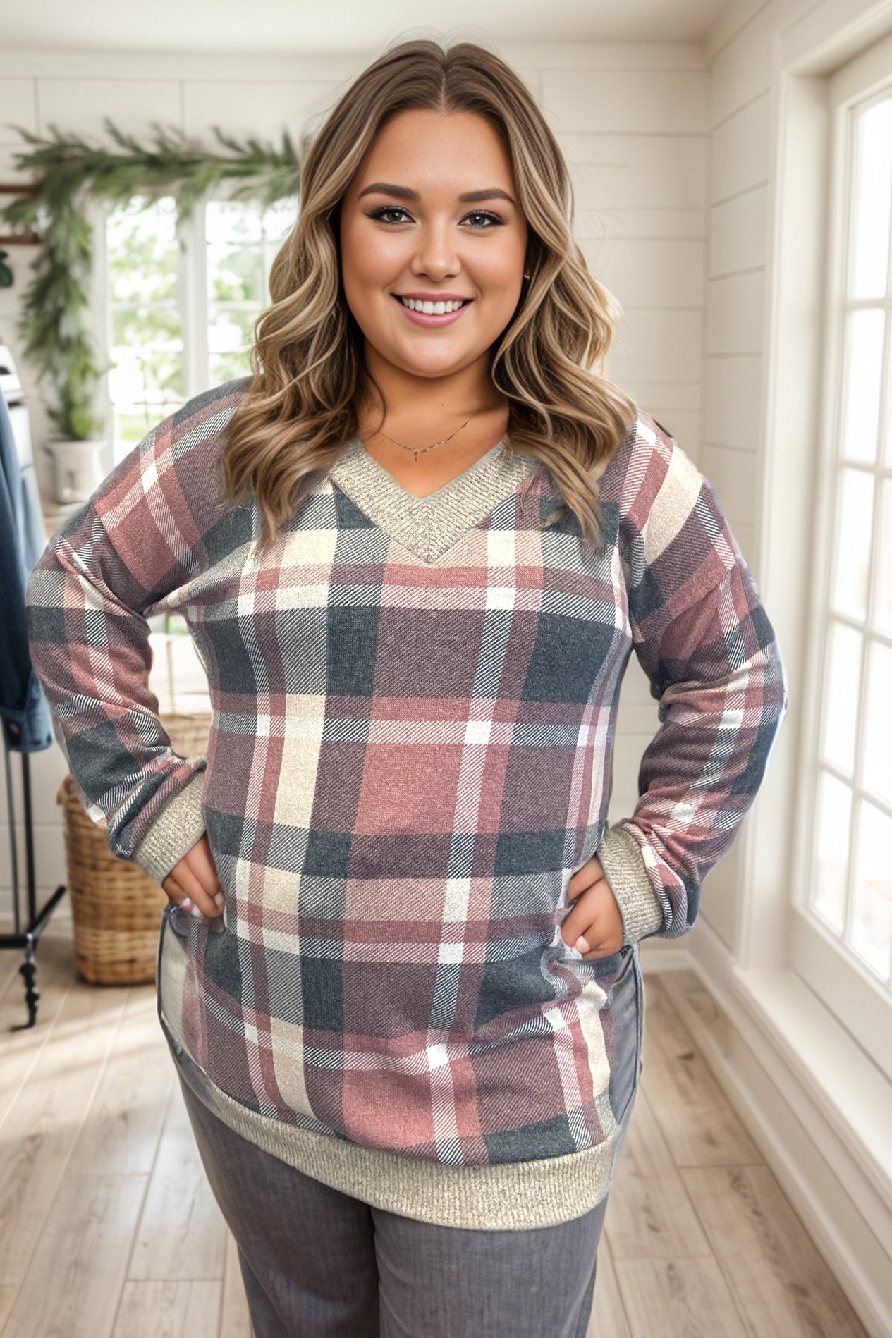 Heimish Absolute Dream - Plaid Pullover