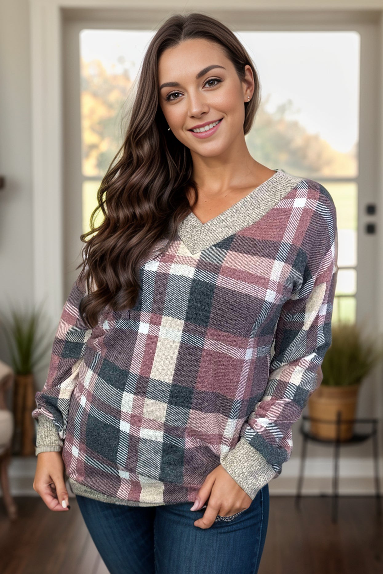 Heimish Absolute Dream - Plaid Pullover