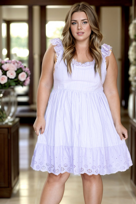 White Birch Best of Spring - Eyelet Dress