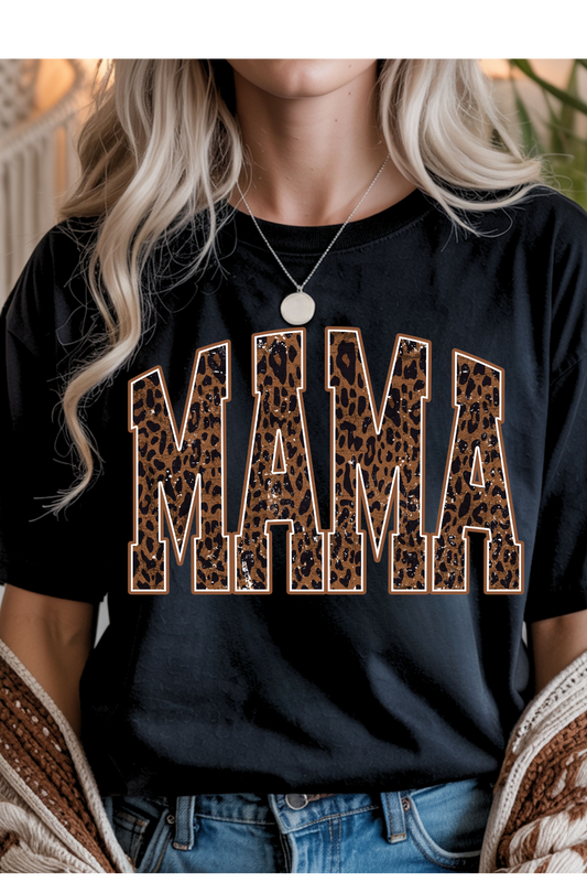 Leopard Mama Graphic Tee